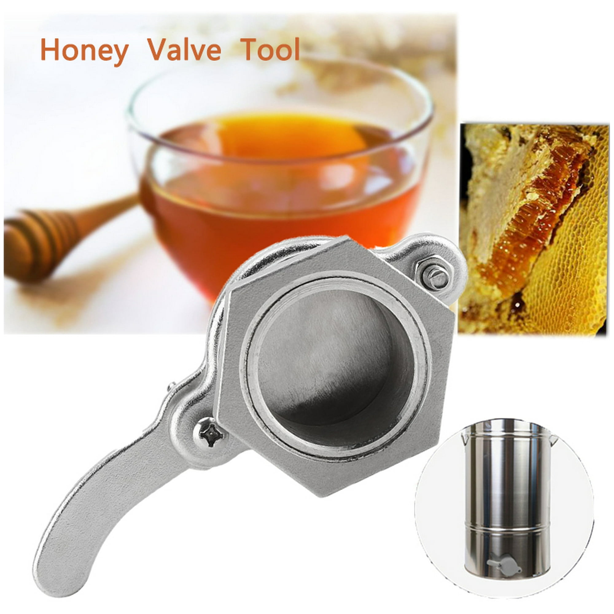 Pro Stainless Steel Bee Honey Tap Gate Valve Beekeeping Extractor Bottling Tools